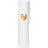 Räder Herz Vase Herz Weiß Gold