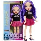 Rainbow High EMI Vanda Puppe, Violett, Mix & Match Kleidung und Haarbürste, insp