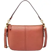 Fossil Umhängetasche Schultertasche Jolie Crossbody Nebula terracotta