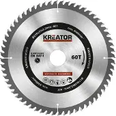 Kreator 210x30x2.2 Mm 60t Kreissägeblatt Für Holz Silber Silber One Size