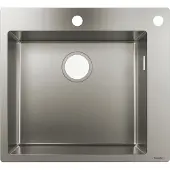 Hansgrohe S71 S712-F450 Einbauspüle 450 Edelstahl
