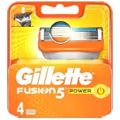 Gillette Fusion 5 Cargador 4 Unidades