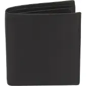Friedrich Lederwaren Kombibörse SECRET LINE schwarz Nappa Leder RFID Schutz