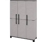 Artplast Family 10.2x37x169 Cm Kleiderschrank Silber Silber One Size