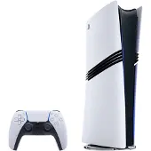 Sony PlayStation 5 Pro, PlayStation 5 Pro, Schwarz, Weiß, 120 Hz, SSD, 2 TB, 10,100,1000 Mbit/s