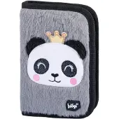 Baagl Federmäppchen für Mädchen - Schüleretui, Schulmäppchen für Schreibzubehör (Panda)