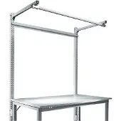 Manuflex Laufschiene für Werkbanksystem PROFI, 1500 mm breit