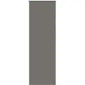 vidaXL Verdunkelungsrollo Grau 85x230 cm Stoffbreite 80,7 cm Polyester