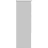 vidaXL Verdunkelungsrollo Hellgrau 60x130 cm Stoffbreite 55,7 cm