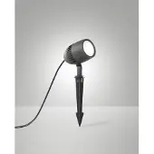 FABAS LUCE BORIS DARK GREY LED Erdspieß 8W warmweiß Dunkel Grau 6550-71-294
