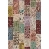 Bamyum Afra Tapis Imprimé Chenille Fabriqué à la Machine 80 x 150 cm