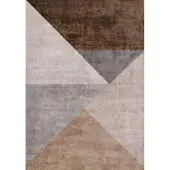 Bamyum Barty Bedruckter Teppich Chenille-Druck Maschinell Hergestellt 120 x 180 cm