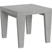 Itamoby Ausziehbarer Tisch 90x90/246 cm Spimbo Cemento