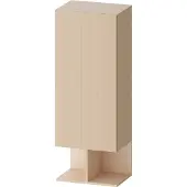 Duravit Halbhochschrank Balcoon 50x36x132cm, Tür re, s.beige strukt.