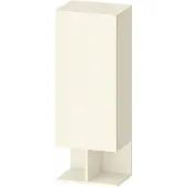 Duravit Halbhochschrank Balcoon 50x36x132cm, Tür li, Elfenb. strukt.