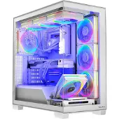 Modecom Volcano Stellar Argb Midi 5F Weisses Gehäuse