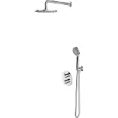 Omnires Thermostatisches Einbau-Duschsystem mit Temperaturschutz und PVD-Beschichtung