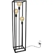 Light11 HOME Moderne Stehleuchte Aus Schwarzem Metall