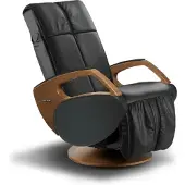 KEYTON Massagesessel Domo H10 Farbe: Charcoal Black | Holz: Walnuss