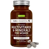 Igennus Hochdosiertes Methyliertes Multivitamin für Frauen, 60 Tabletten Pc