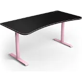 AROZZI Arena Groß Gaming-Schreibtisch - 160 x 82 x 71-81 cm - Rosa