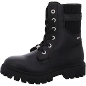 Tom Tailor Schnürstiefel Schwarz