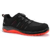 ELTEN Sicherheitshalbschuh MADDOX Compo BOA black-red Low ESD S3S, Gr. 47