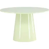 Ebuy24 Lanzo Esstisch Ø120 cm hellgrün.