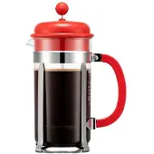 Bodum Cafetière Caffettiera 8 Tassen Rot 1 L