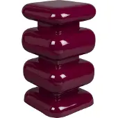 Dutchbone Stool Stubby Bordeaux