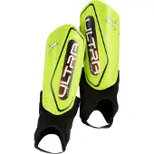 Puma Schienbeinschoner - Ultra Light Ankle - Lime Squeeze - - L - Large - Schienbeinschoner