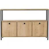 CALICOSY - Sideboard mit 3 Türen und 1 Ablagefach L120 cm - SIENNA