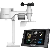 Bresser Azores Profi Wetterstation Funk mit 5 in 1 Außensensor