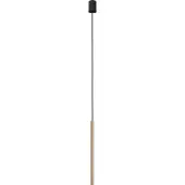 Licht-Erlebnisse Hängelampe Küche Messing Schwarz G9 Ø 2,5 cm Echt-Messing Metall Modern Pendelleuchte
