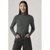 Levi's Dreamy Turtleneck Top Black Größe: M | Longsleeves Outlet | Damen | Schwarz