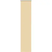 vidaXL Verdunkelungsrollo Beige 45x210cm Stoffbreite 40,7 cm Polyester