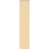 vidaXL Verdunkelungsrollo Beige 55x230cm Stoffbreite 50,7 cm Polyester