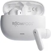 Boompods , Bluetooth-Kopfhörer 5.3 ANC Open-Ear Sport IPX4, Weiß
