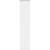 vidaXL Verdunkelungsrollo Weiß 50x230cm Stoffbreite 45,7 cm Polyester