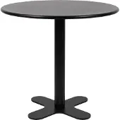White Label Bistro Table Sanjay Outdoor Black