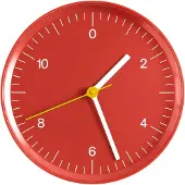 HAY - Wanduhr - W26,5 cm - Rot