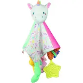 Clementoni Baby-Kuscheltuch Einhorn