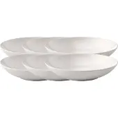 Villeroy & Boch Schale "Schalen For Me ø 24 cm 6er Set weiß", weiß, Schüsseln, Schale