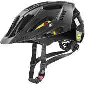 Uvex Quatro CC Mips Helm – komplett schwarz größe 56-61 cm S41.0.610.0317
