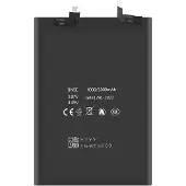 Clappio , Austausch-Akku für Xiaomi Redmi Note 11 Pro 4G / 5G Kapazität 5000mAh, Schwarz