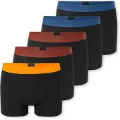 Schiesser Herren Boxershorts, 5er Pack - Serie "95/5", Unterhose, Logobund