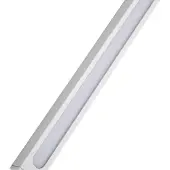 LINDBY Sakari LED-Außenwandleuchte, Höhe 50 cm, Alu, weiß - , Sakari, Weiß, für Terrasse, Aluminium, Modern