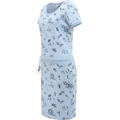 Ragwear Sommerkleid "Minikleid Baomi Summer YOUMODO", Damen, Gr. S, N-Gr, blau (sky blau), Obermaterial: 100% Baumwolle CO., Kleider Sommerkleid