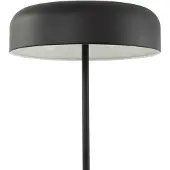 LINDBY Stehlampe Edion , schwarz, für Wohn- / Esszimmer, Metall, Modern, Stehlampe
