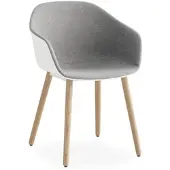 Lapalma SEELA AC S313 | Vierbeingestell Holz | Innensitzschale Stoff Remix